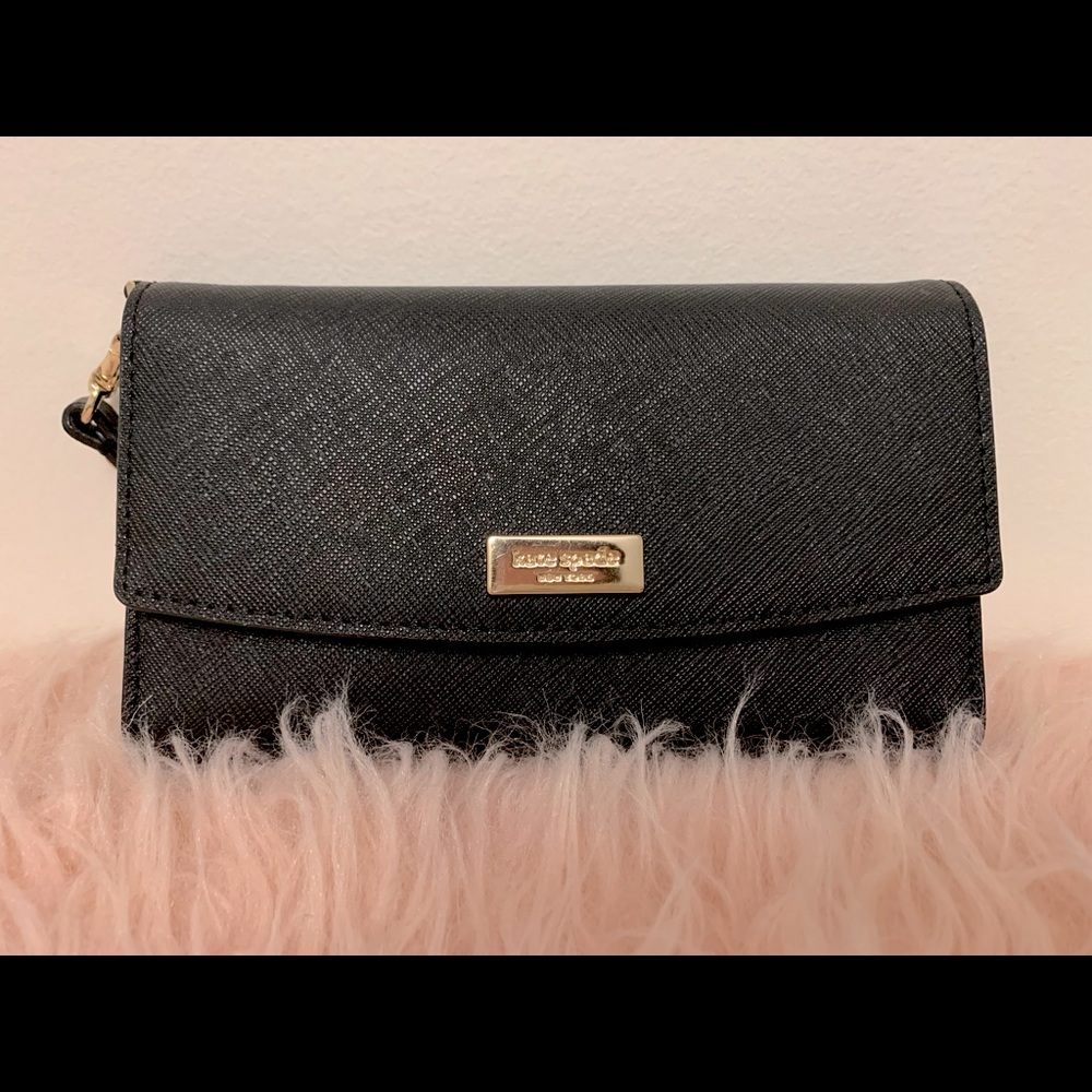 Kate Spade Black Wristlet